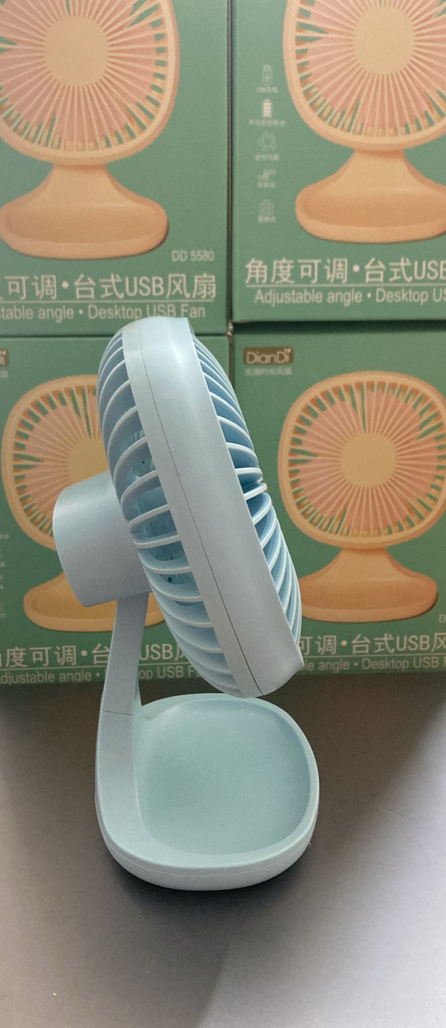 Bilişim Burada YM88192A DD5580 Masaüstü Oynar Başlıklı Fan Mavi